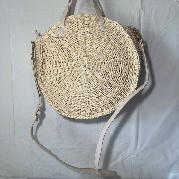 Lauren Conrad wicker bag cookie bag new - Picture 4 of 16